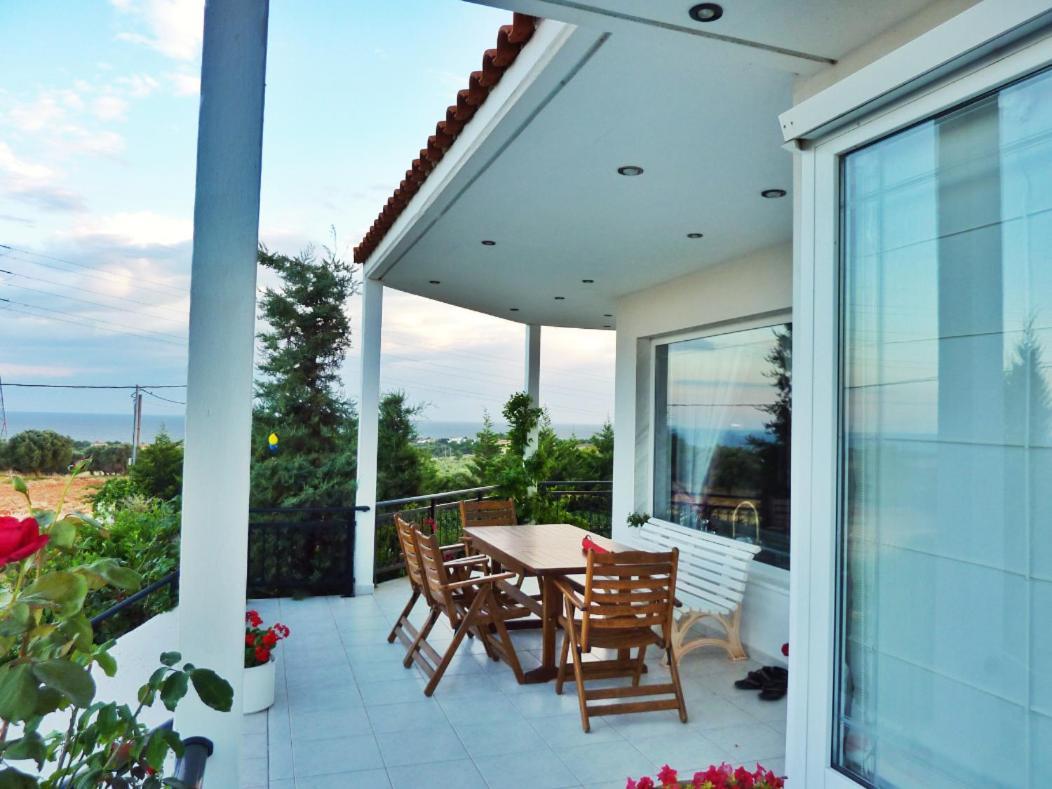 Vineyard Country House With Panoramic Seaview Alexandroupoli Exterior photo
